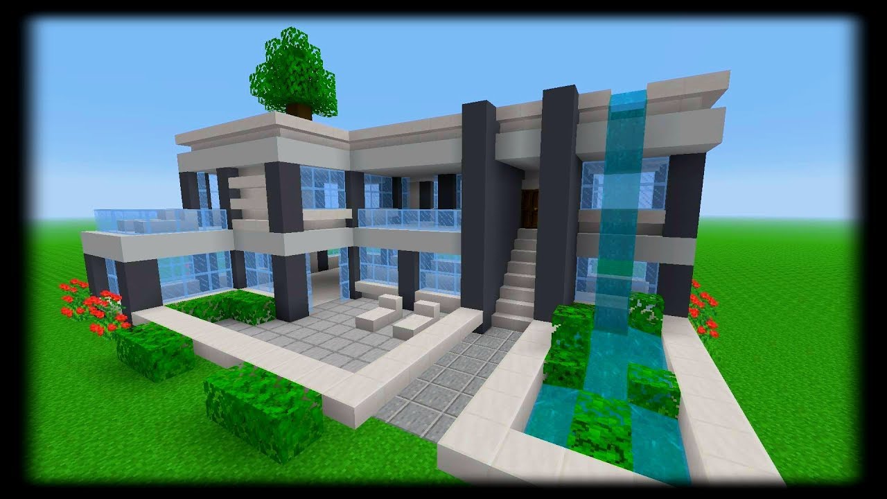 Tuto Grande Maison Moderne Minecraft  Capitaine Kirk 21 