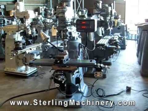 How to Buy a Bridgeport Vertical Milling Machine For Sale- Inspection, Options, Information