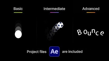 Create Realistic Bounce Animation in After Effects