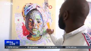 Nigerian-born artist dazzles South Africa with his unique style