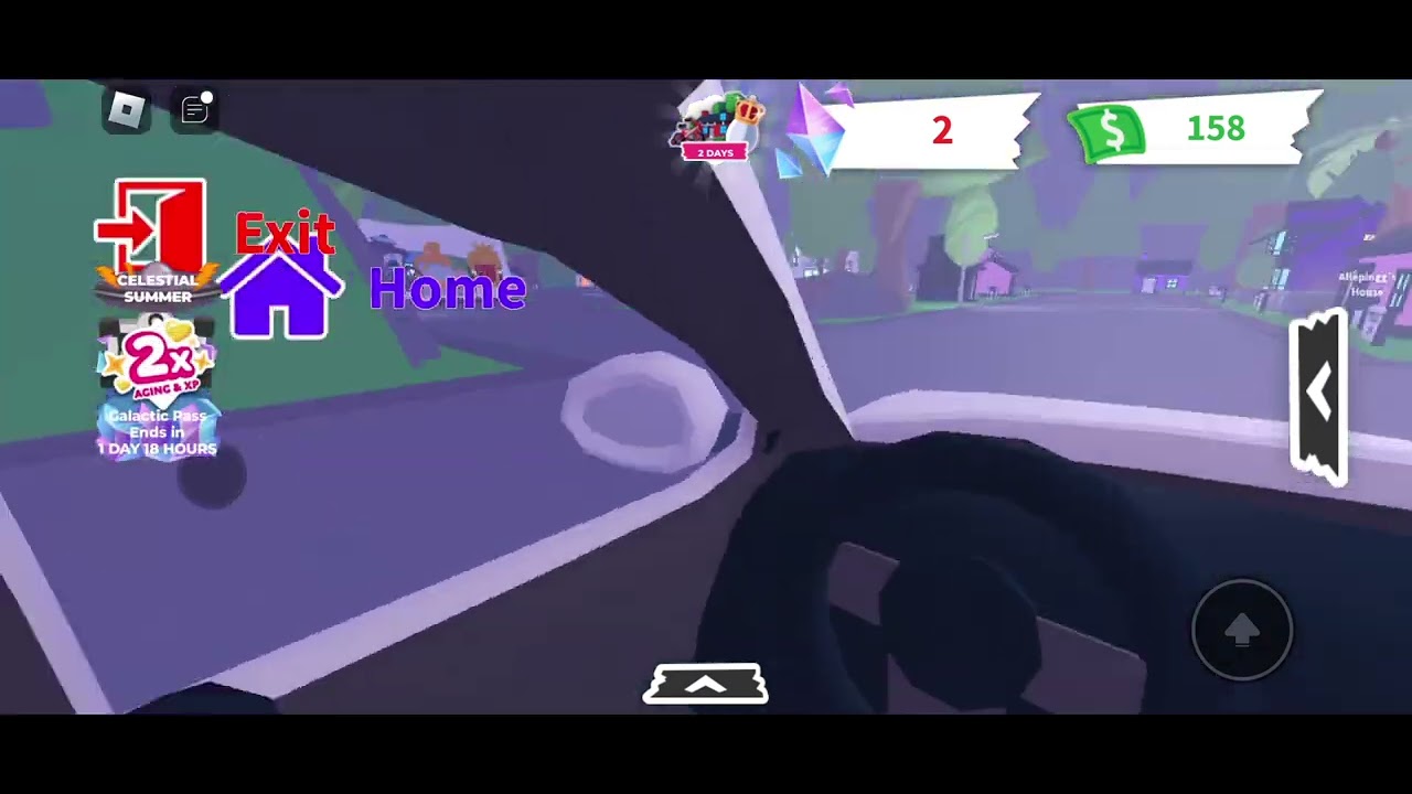 family car adopt me pov drive | 2k