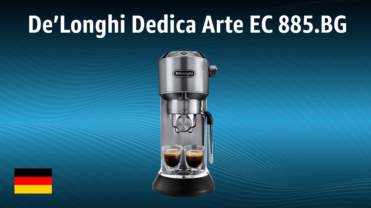 De'Longhi Dedica Arte EC 885.BG Coffee Machine | TEST | German