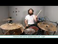 GOSPEL CHOPS ON THE ROCKS | DRUM LESSON-