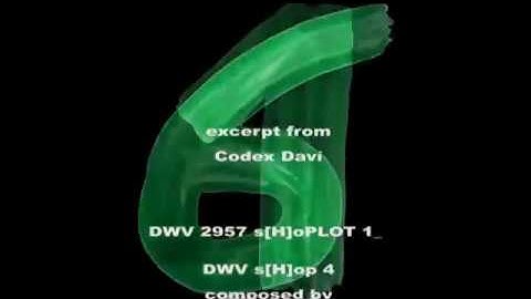 DWV s[H]op 4 by Daví Lamastra - excerpt from the "Codex Daví" DWV 2957 s[H]oPLOT #1