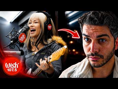 Janine Berdin performs "ANTOXIC" LIVE on Wish 107.5 Bus | REACTION