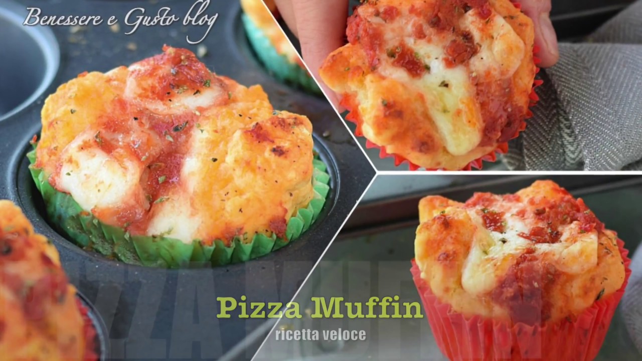 Pizza muffin ricetta veloce YouTube
