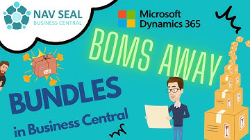 How to use Assembly BOMs for BUNDLES | NAV SEAL