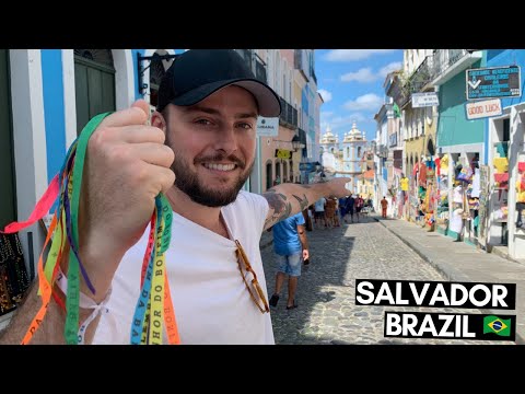 FIRST IMPRESSIONS OF SALVADOR BAHIA 🇧🇷 BRAZIL'S COLORFUL HISTORIC TOWN