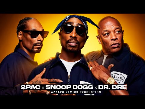 洋楽 Dr Dre Snoop 2Pac Chronicle HIPHOP G-RAP 2Pac, Snoop Dogg & Dr. Dre - West Coast Finest (Azzaro Remix