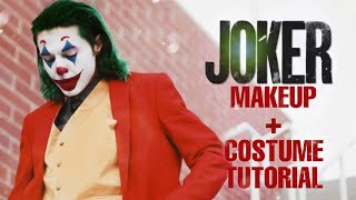 JOKER Screen-Accurate Makeup Transformation + Costume Tutorial