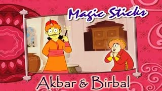 Akbar Birbal Animated Moral Stories || Magic Sticks || Hindi Vol 1