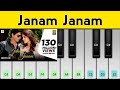 Janam Janam Piano Tutorial Dilwale Shah Rukh Khan Kajol 