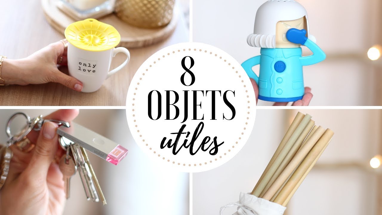 8 objets utiles au quotidien - 2ème édition 