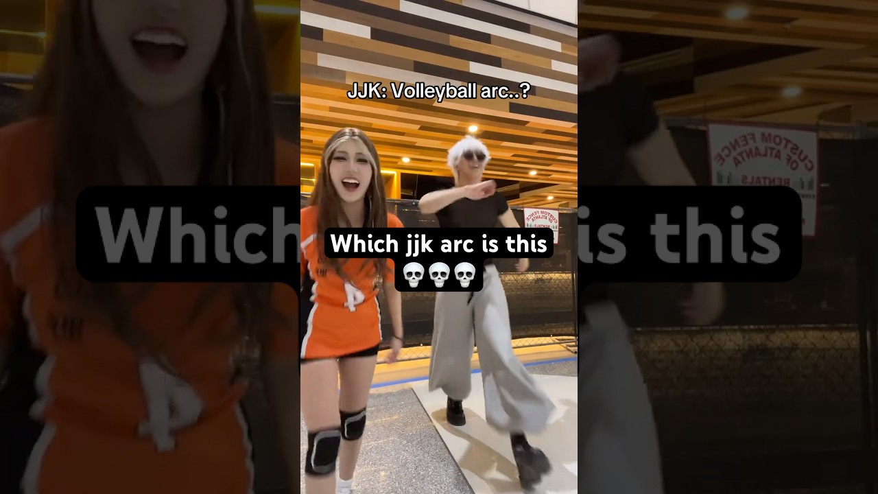 Gojo 🤝 Nishinoya: being Goats #jujutsukaisen #haikyuu #cosplay #dance #gojo #nishinoya #fyp #trend