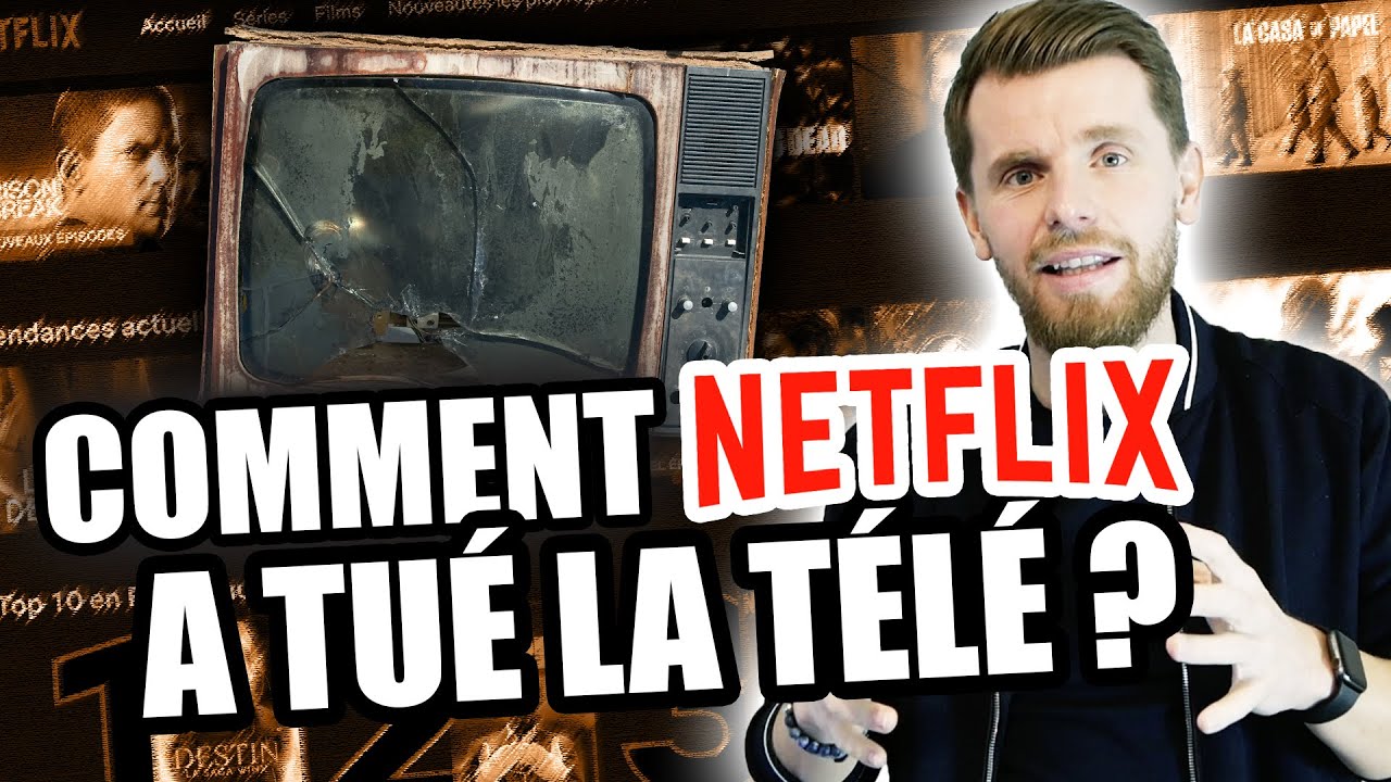 Comment NETFLIX a TUÉ la TÉLÉ ? (Et ça a été facile) - Analyse Stratégie Marketing et Algorithme