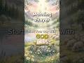 Start Your Day with Perfect Peace 🙏 Morning Prayer of Trust  #shorts  #prayer