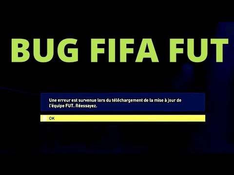FIFA 22 TUTO :ULTIMATE TEAM :UNE ERREUR EST SURVENUE LORS DU TELECHARGEMENT DE LA MISE A JOUR DE FUT