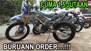 CUMA 1,5 JUTAAN, KAWASAKI KLX 150 BF SE EXTREME