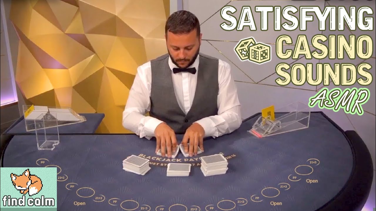 Satisfying Casino Sounds ? Unintentional ASMR ONLY SOUNDS (Shuffling,  Ambiance)