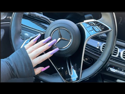 ASMR FAST CAR TAPPING ~ Mercedes Maybach Truck GLS600 4Ma