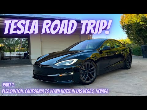 Tesla Model S Road Trip - Pleasanton California to Wynn Hotel in Las Vegas Nevada
