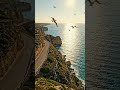 Ocean Road Vibes 🌊✨#shorts #viral #trending#peaceful Earth viwes ASMR