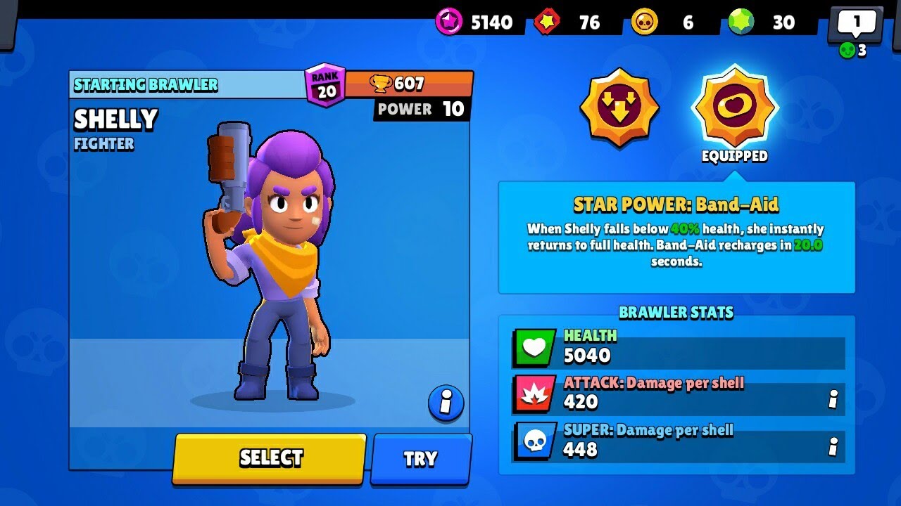 Brawl Stars Ep10 Am Ambele Star Power Pe Shelly Rank 20 Youtube - shely level 15 brawl stars