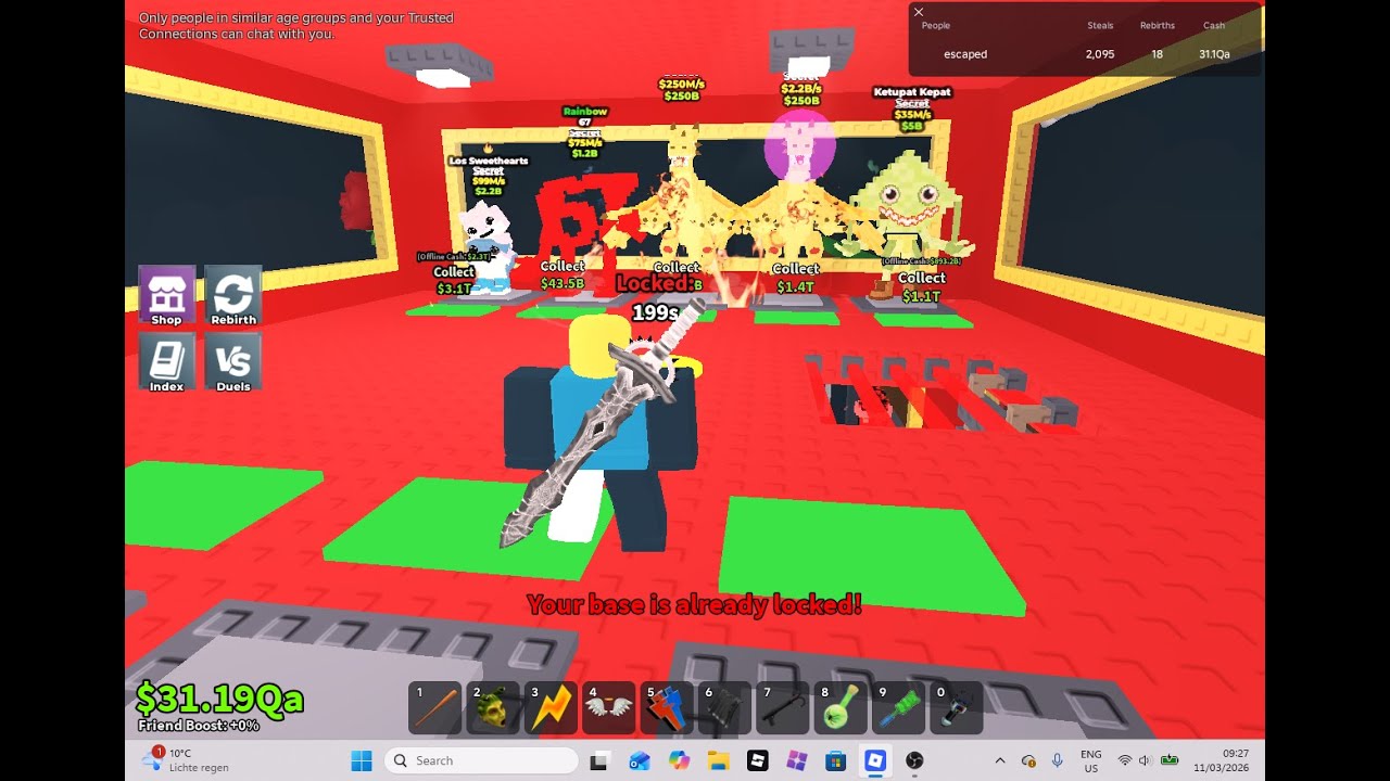 #shorts trading in roblox steal a brainrot ! live trading with viewers