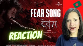 FEAR SONG | Devara Part - 1 | NTR | Koratala Siva | Anirudh Ravichander - REACTION!