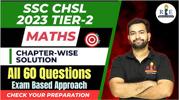 SSC CHSL 2023 Tier-2 Chapter-wise Solution | All 60 Questions | 2 Nov & 10 Jan 2024 paper