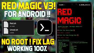 Enable Red Magic Performance !! Best Termux Module File | Max FPS & Fix Lag !!