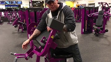 Planet Fitness Bicep Curl Machine - How to use the bicep curl machine at Planet Fitness