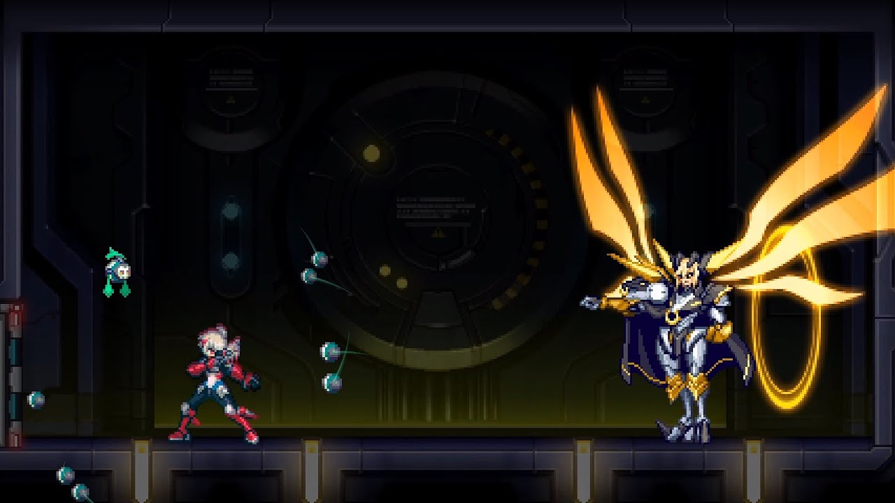 Gunvolt Chronicles: Luminous Avenger iX - All Bosses with Cutscenes and ...