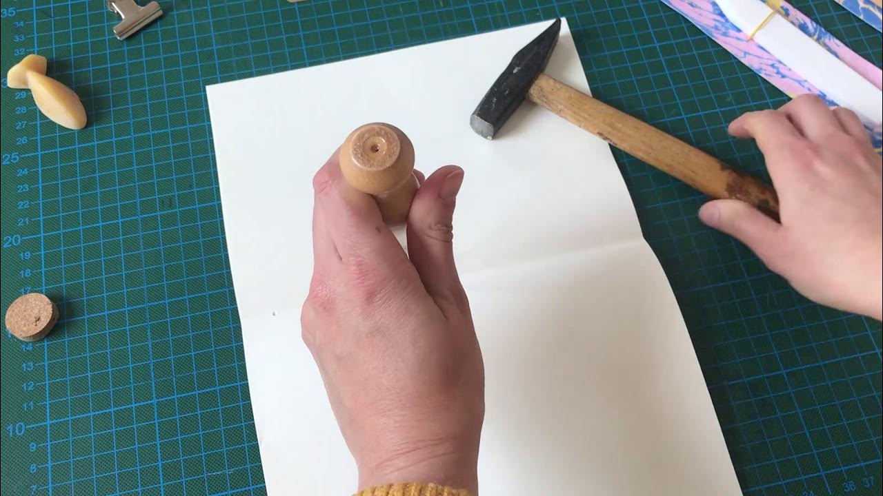 HowTo Punch Holes In Paper Bookbinding Tips & Tricks YouTube