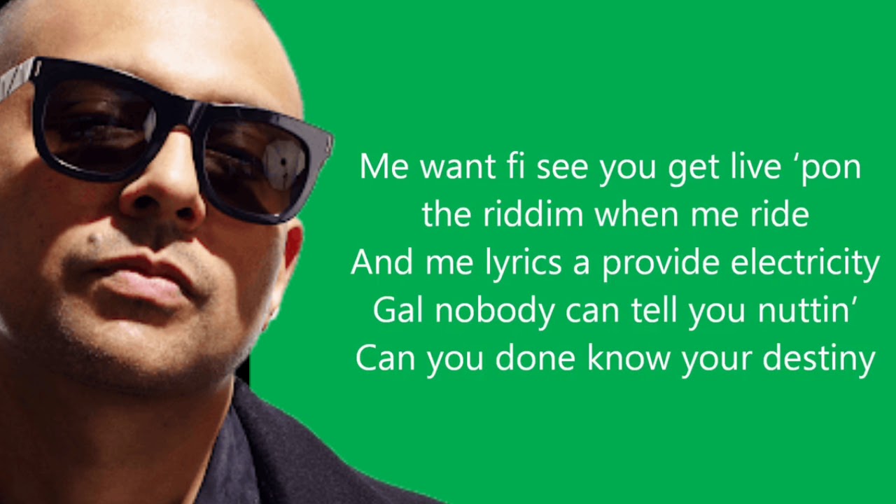 Paul lyrics. Sean Paul 2012.