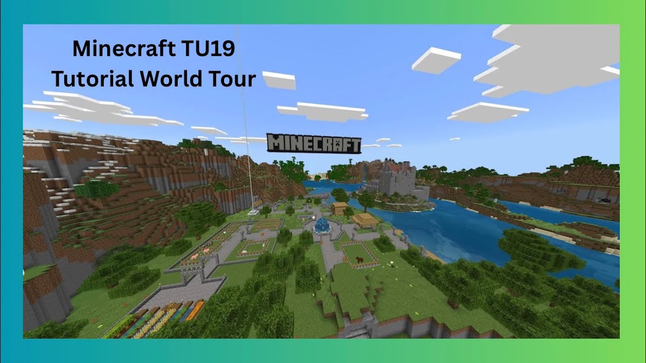 Tu19 Tutorial World Java Minecraft Tu19 Tutorial World Tour - YouTube