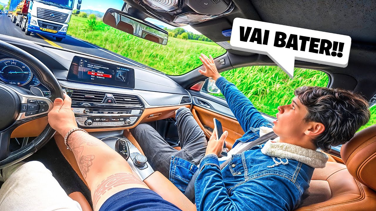 O PAÇOCA FEZ A GENTE BATER A BMW