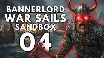 (ATTEMPTING TO SIEGE A TOWN) War Sails Part 4 Bannerlord DLC Gameplay