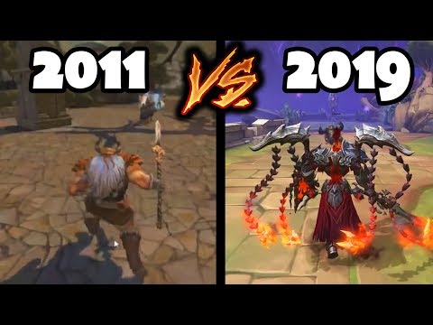 Evolution of SMITE – From 2011 to 2019