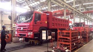 CHINESE TRUCK FACTORY - Sinotruk HOWO Production in Hong Kong