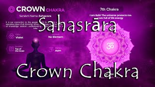 7 Sahasrāra CROWN Chakra (432 Hz tuning to Open Activate Balance and Heal)