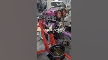 ca18det engine build progress #s13 #200sx #ca18det