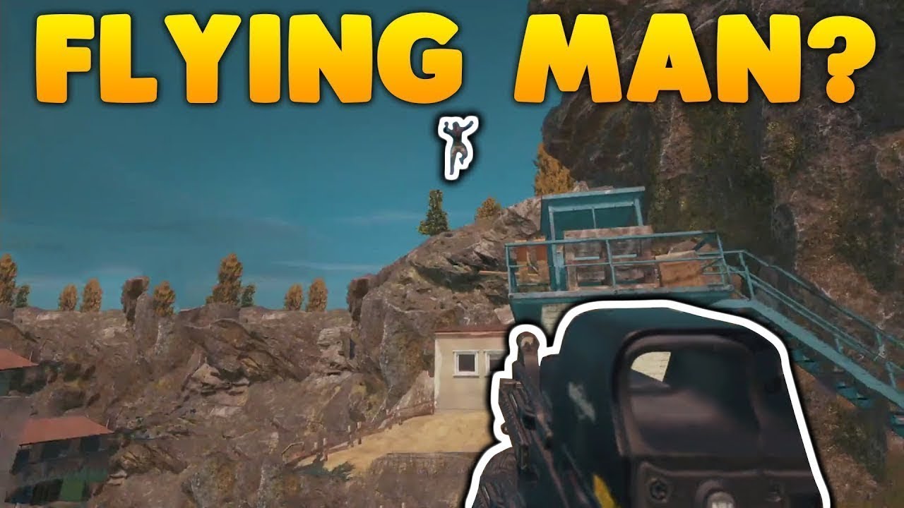 Shroud vs Flying Man !   PUBG Epic Stream Moments