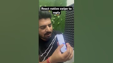 React native swipe to reply using reanimated #engineercodewala #reactnative #reanimated