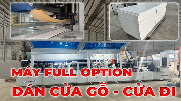 Máy Dán Cạnh Full Chức Năng Chuyên Dán Cửa Gỗ Michael 4 CRB Dán Là Mê