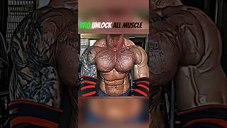 BRO UNLOCK HIS ALL MUSCLE#bodybuilding #shorts