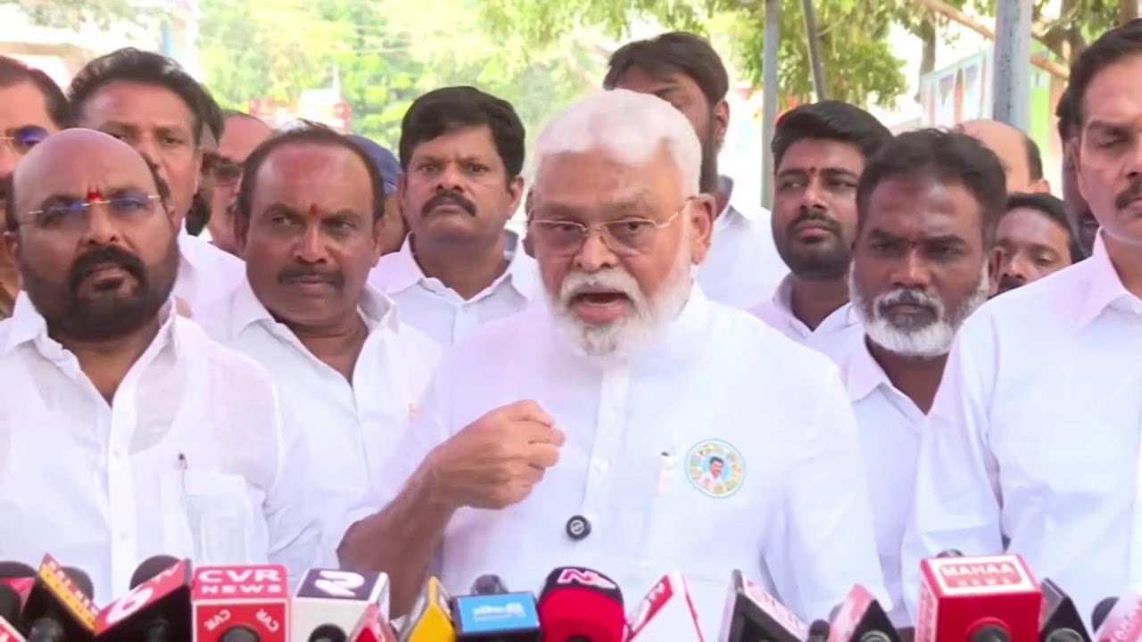 LIVE: Guntur District President & Former Minister Sri Ambati Rambabu Press Meet