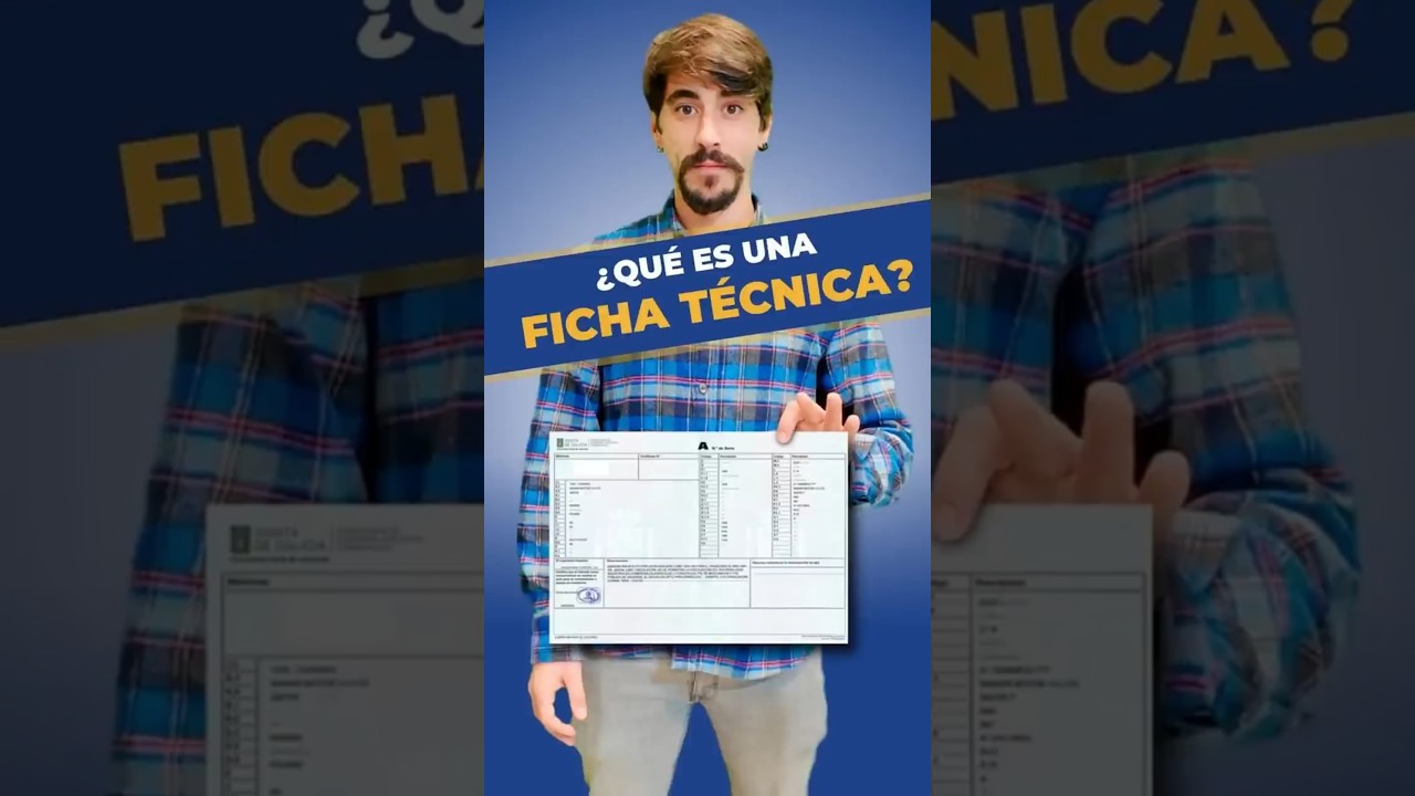 ¿Qué es una ficha técnica?