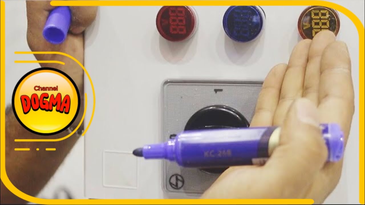 تعلم ربط مصابيح الفولتية مع السلكتر مع مراعات التسلسل الحقيقي للنظام (مرتضى الكهربائي)