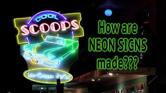 An EXCLUSIVE look inside a NEON SIGN Company!